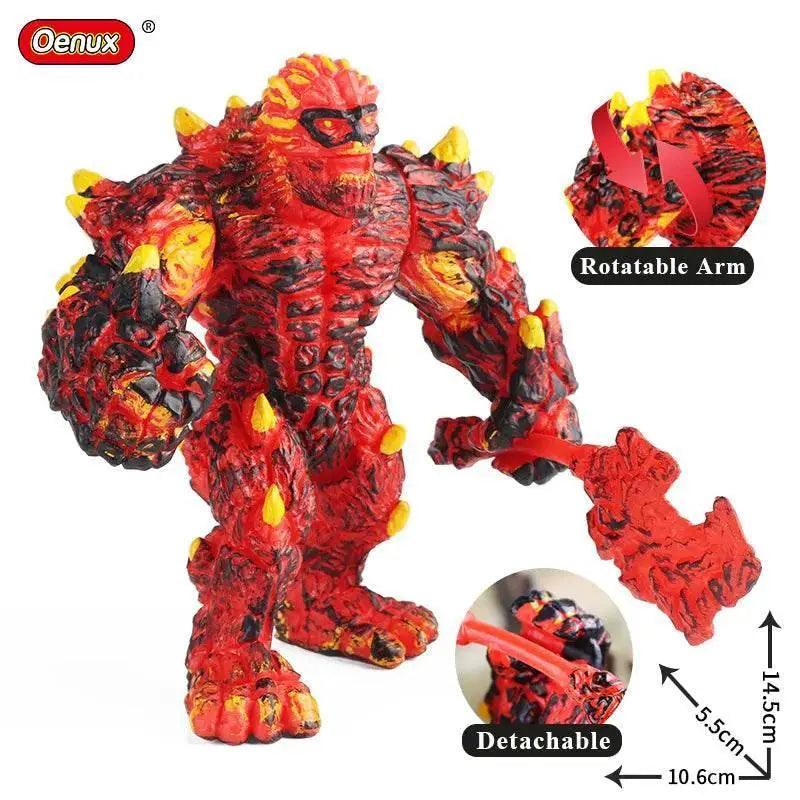  Vibrant Dinosaur Action Figures Set - Mythical Creatures Toyland EU -  ToylandEU™