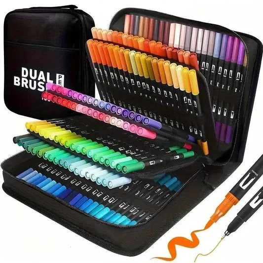  Watercolor Markers Double Ended 24 Colors Art Set -  ToylandEU™