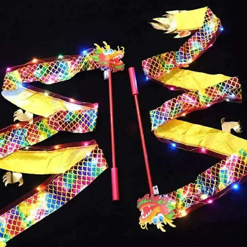  Vibrant Dragon Ribbon Lantern LED Kids Toy Toyland EU -  ToylandEU™