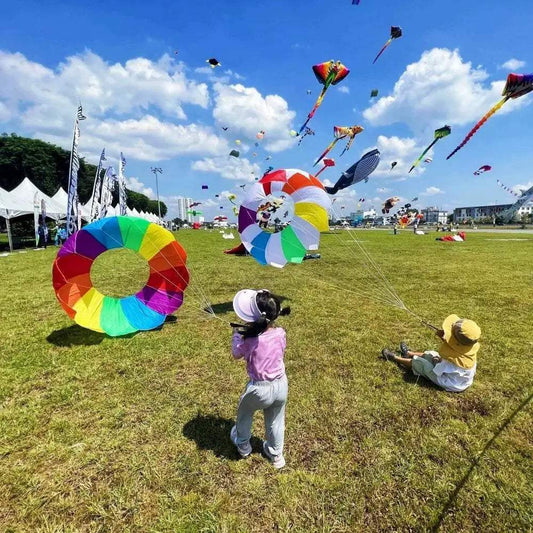  Vibrant Dragon Spinning 1.3m Kite Toyland EU -  ToylandEU™