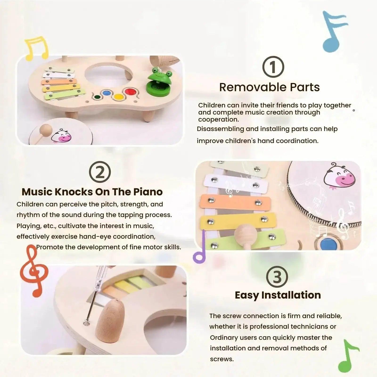  Vibrant Educational Kids Drum Set - BizyKoady Toyland EU -  ToylandEU™