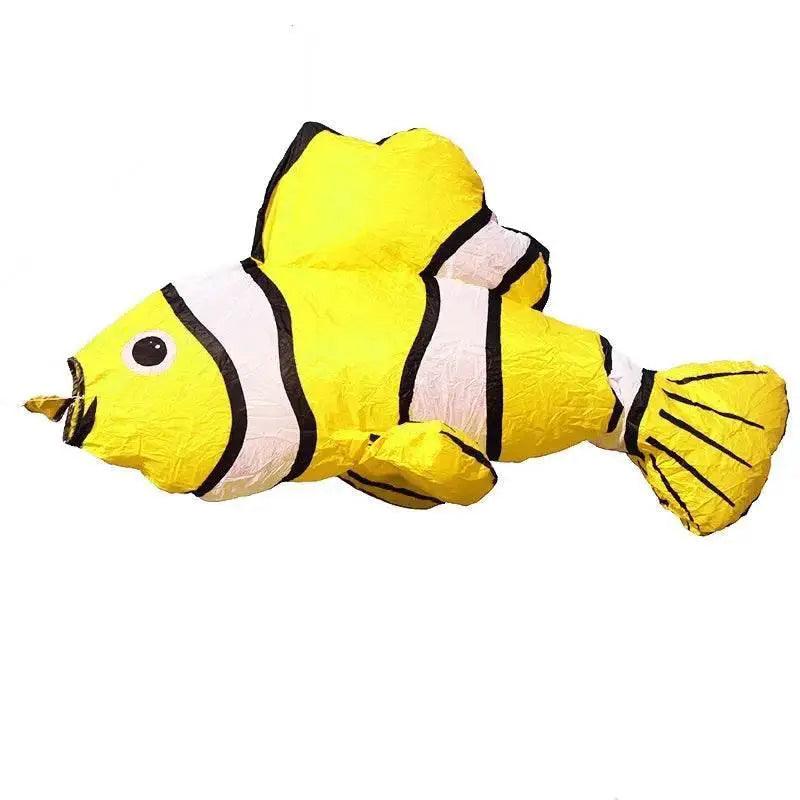  Vibrant Fish Design Kite 2m Line Toyland EU -  ToylandEU™
