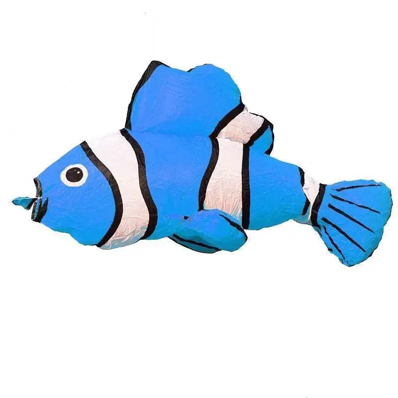  Vibrant Fish Design Kite 2m Line Toyland EU -  ToylandEU™