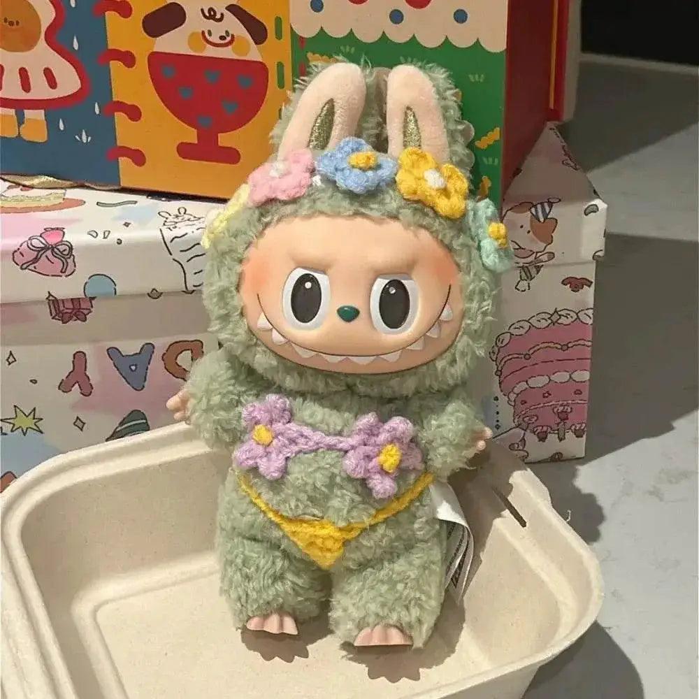  Vibrant Floral Bikini Doll Accessories Set - Labubu 15-17cm -  ToylandEU™