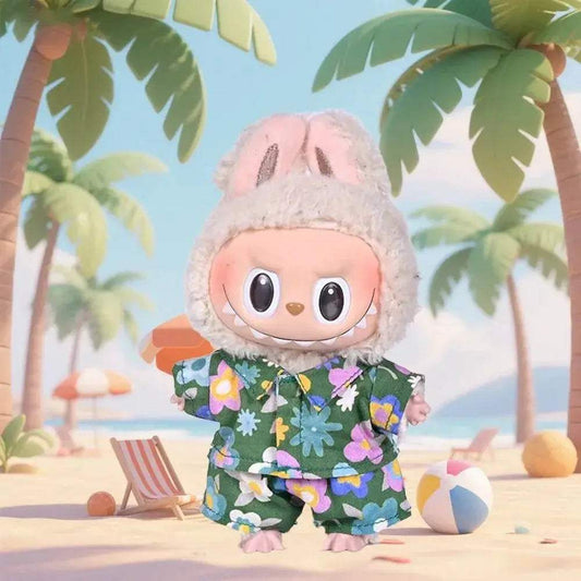  Vibrant Floral Summer Shirt Jacket for 17cm Dolls Toyland EU -  ToylandEU™