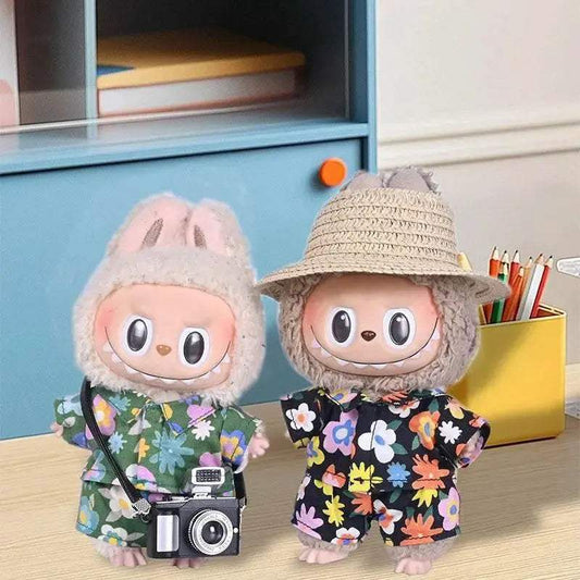  Vibrant Floral Summer Shirt Jacket for 17cm Dolls Toyland EU -  ToylandEU™