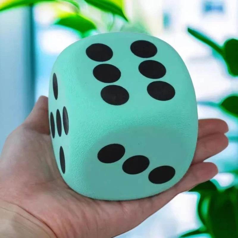 Vibrant Foam Dice Set with Random Colors for Fun Party Games and Educational Activities - ToylandEU