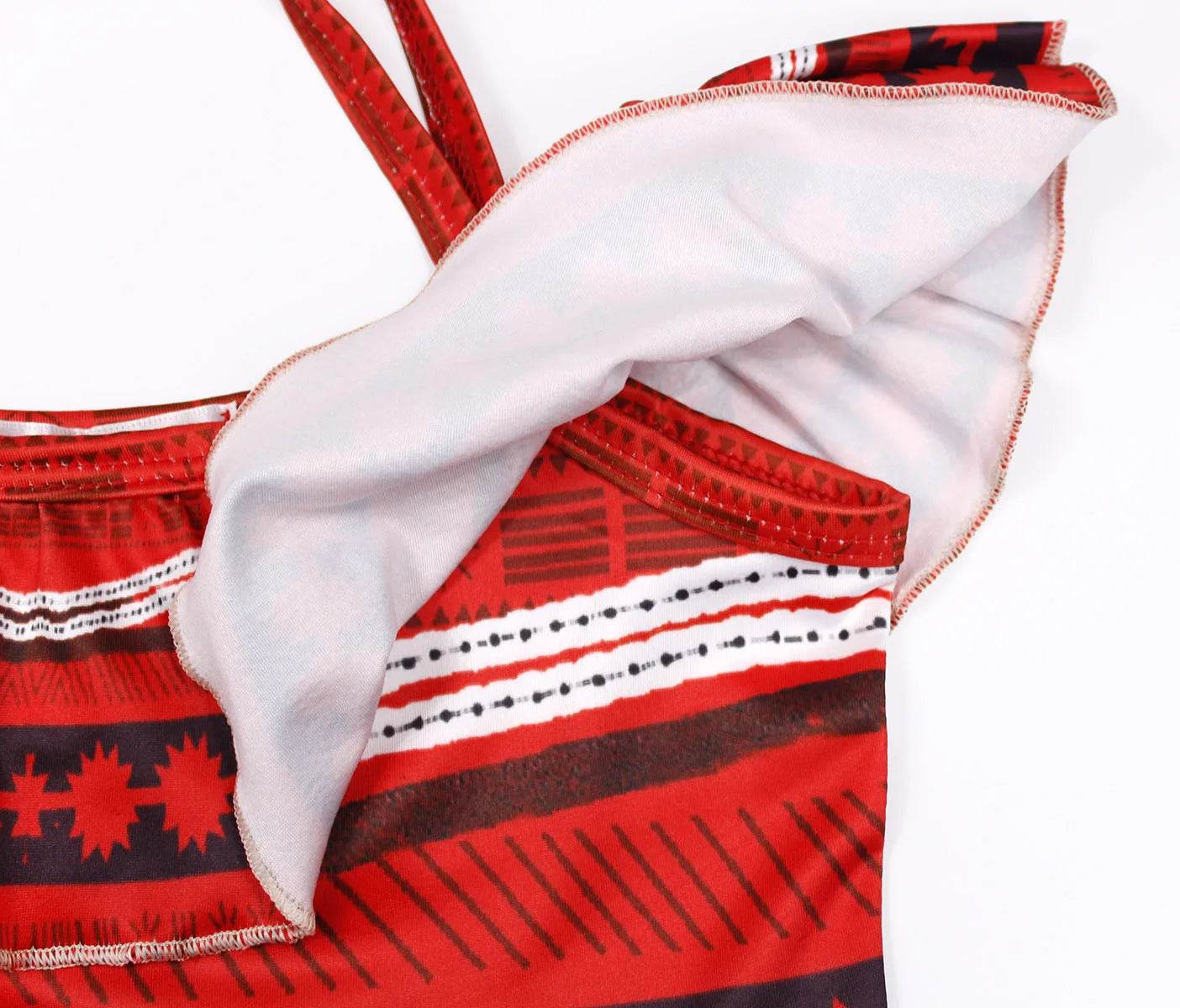 Vibrant Girls Two Piece Bikini Vaiana Print For Summer Fun - ToylandEU