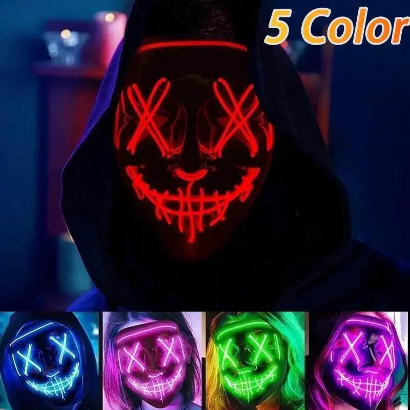  Vibrant Halloween Mask 3 Modes LED Mask Toyland EU -  ToylandEU™