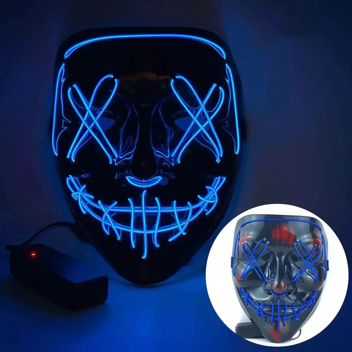  Vibrant Halloween Mask 3 Modes LED Mask Toyland EU -  ToylandEU™