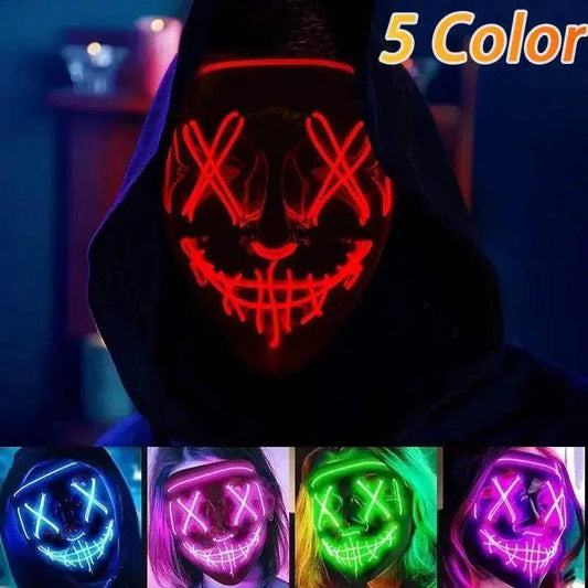  Vibrant Halloween Mask 3 Modes LED Mask Toyland EU -  ToylandEU™