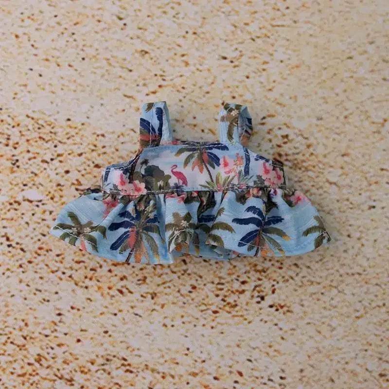 Vibrant Hawaii Summer Beach Clothes for Labubu Dolls Featuring Stylish Outfits for All Ages - ToylandEU