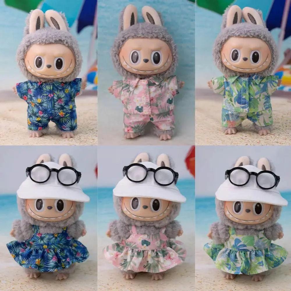  Vibrant Hawaiian Doll Clothes Set for Labubu Dolls Toyland EU -  ToylandEU™