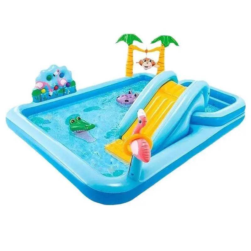  Vibrant Inflatable Crocodile Water Slide for Kids Toyland EU -  ToylandEU™