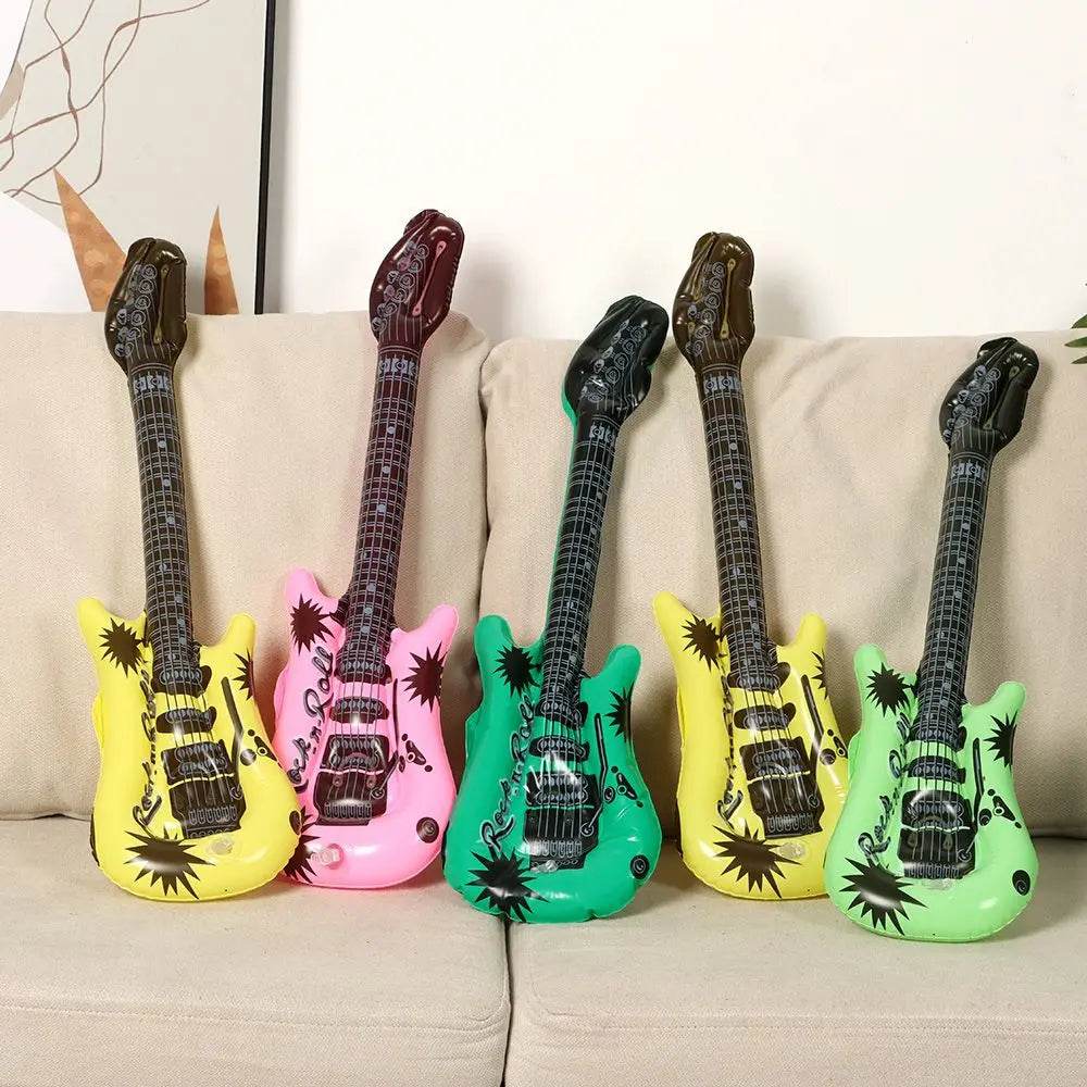 Vibrant Inflatable Instruments Toy Set with Realistic Sound Effects for Kids Party Entertainment - ToylandEU