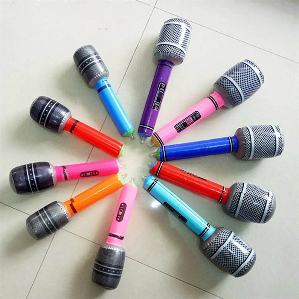 Vibrant Inflatable Instruments Toy Set with Realistic Sound Effects for Kids Party Entertainment - ToylandEU