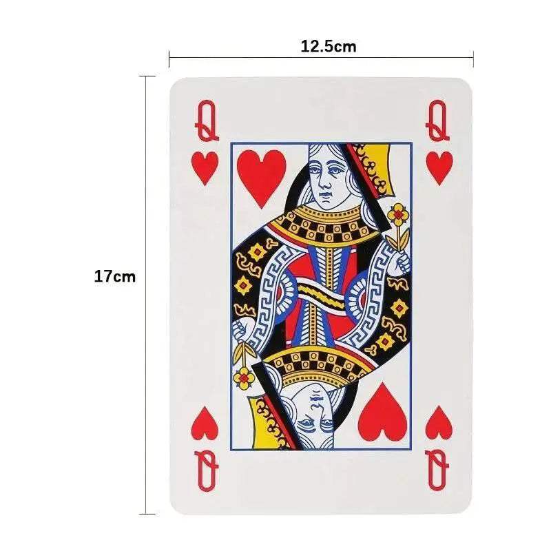  Vibrant Jumbo Playing Cards 4x Larger Toyland EU -  ToylandEU™