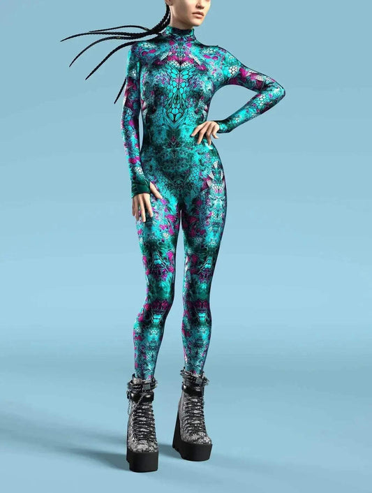  Vibrant Jumpsuits Rainbow Print Cosplay Toyland EU -  ToylandEU™