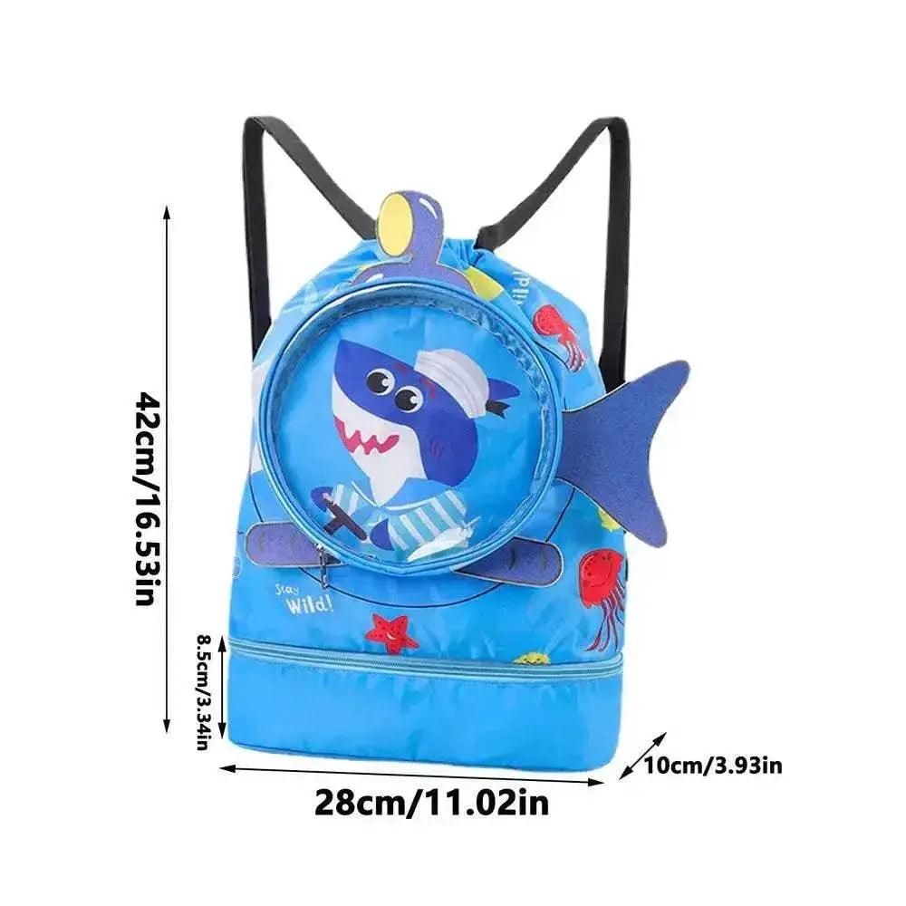  Vibrant Kids' Animal Swim Backpack - Perfect Wet/Dry Beach Bag -  ToylandEU™