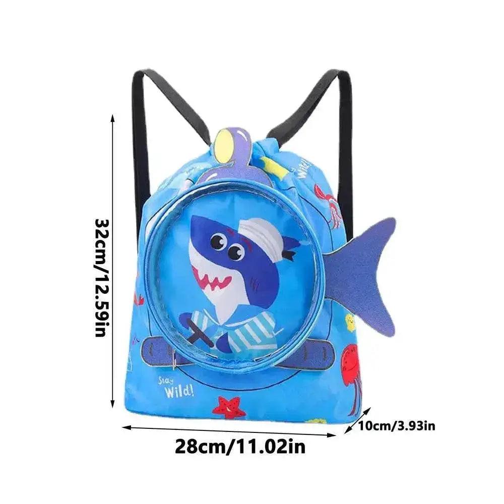  Vibrant Kids' Animal Swim Backpack - Perfect Wet/Dry Beach Bag -  ToylandEU™
