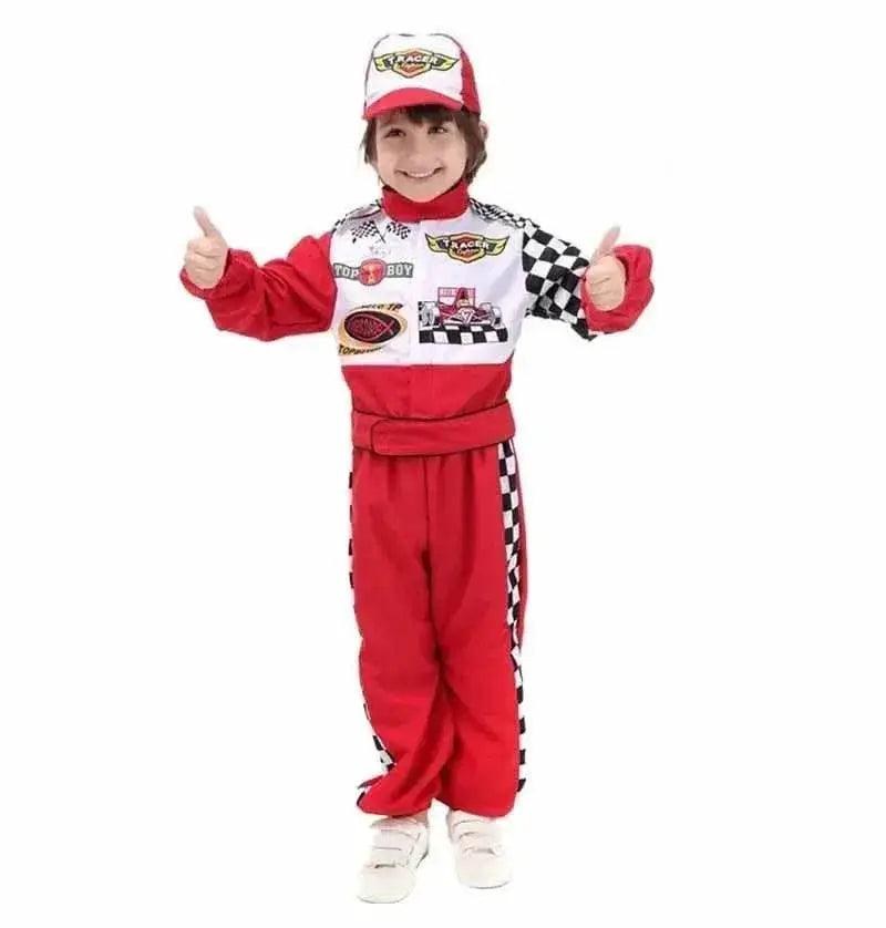  Vibrant Kids Red Racing Driver Costume for Halloween & Costume Fun -  ToylandEU™