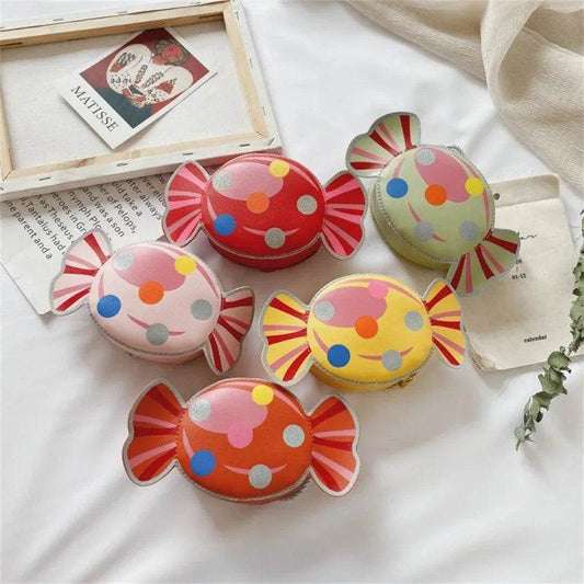 Vibrant Kids Shoulder Bag Candy Color Little Princess Design For Girls Daily Use - ToylandEU