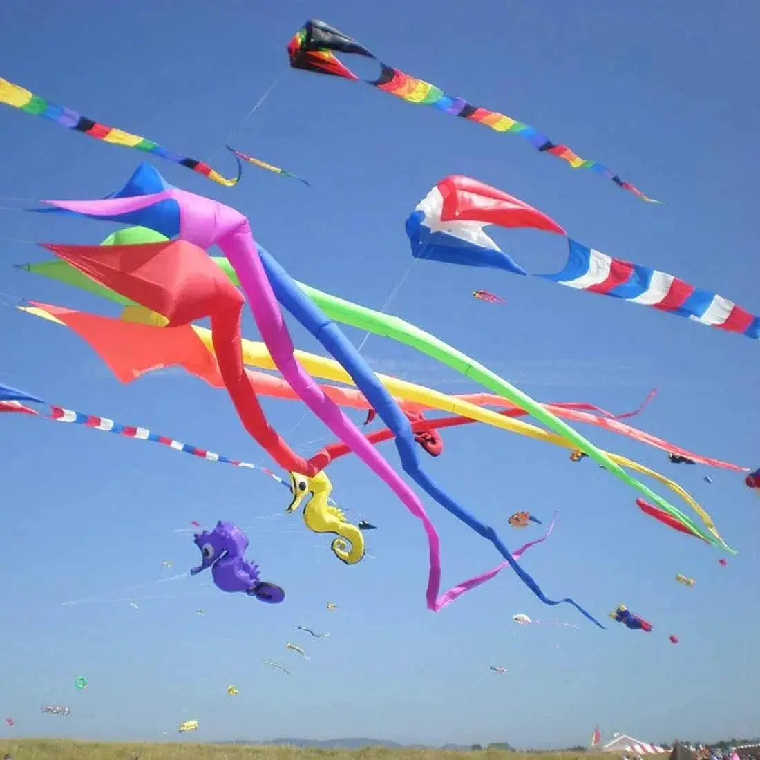  Vibrant Kite Tail 6.5m Rainbow Toyland EU -  ToylandEU™