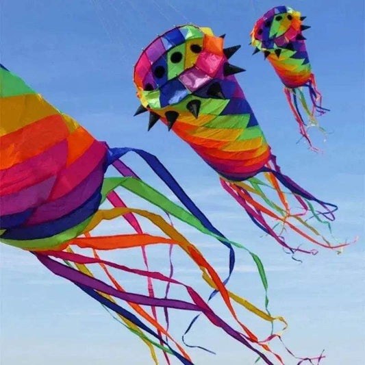  Vibrant Kite With 3D Rainbow Tail 2M Toyland EU -  ToylandEU™