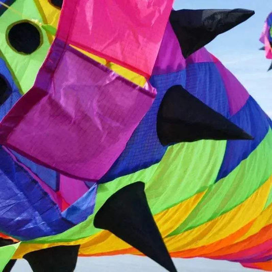  Vibrant Kite With 3D Rainbow Tail 2M Toyland EU -  ToylandEU™