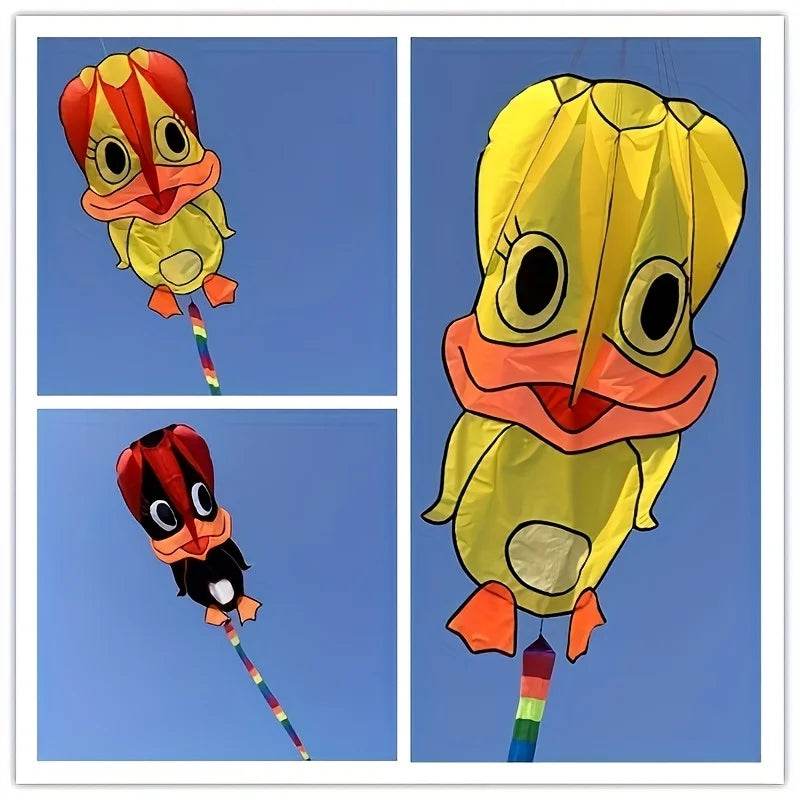 Vibrant Kite With Three Color Soft Duck Tail For Ages 14 Up - ToylandEU
