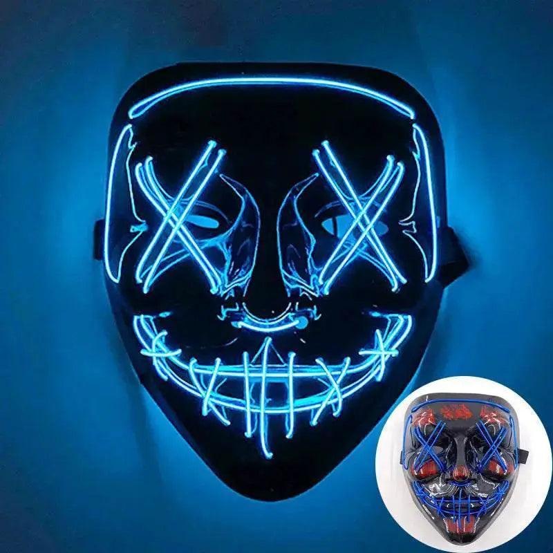  Vibrant LED Purge Mask For Halloween Cosplay Toyland EU -  ToylandEU™