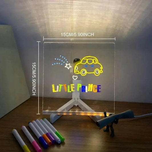  Vibrant LED Writing Board USB Erasable Toyland EU -  ToylandEU™
