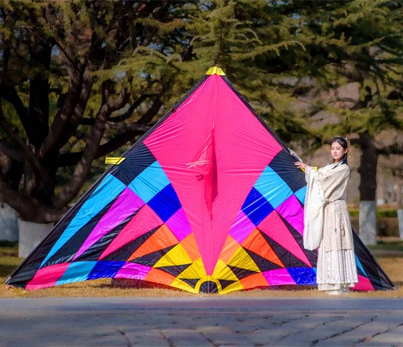 Vibrant Large Nylon Kites for Adults - Free Shipping & Random Colors! - ToylandEU
