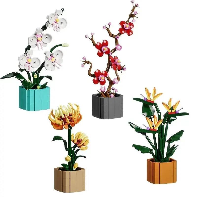  Vibrant Lego Compatible Sunflower Floral Kit Toyland EU -  ToylandEU™