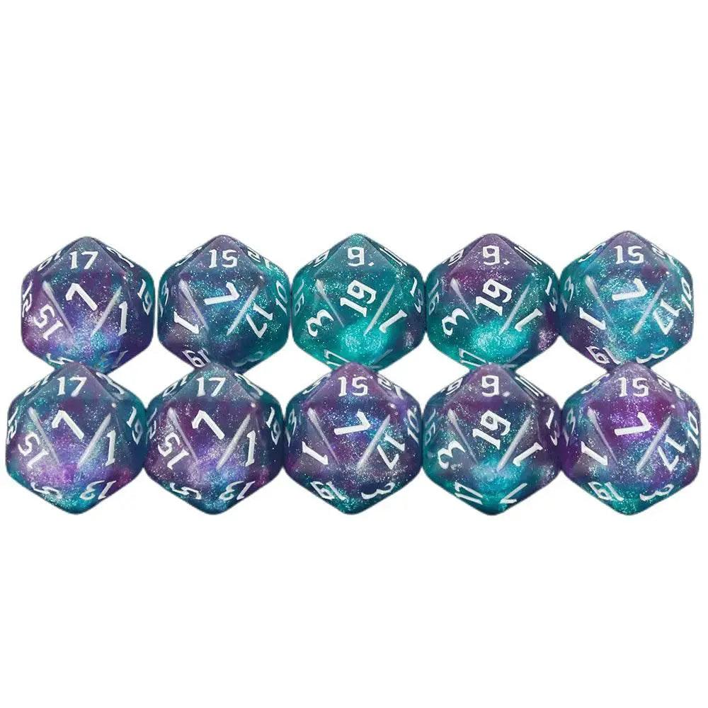  Vibrant Mixed Colour Polyhedral Dice Set for RPG Fun -  ToylandEU™