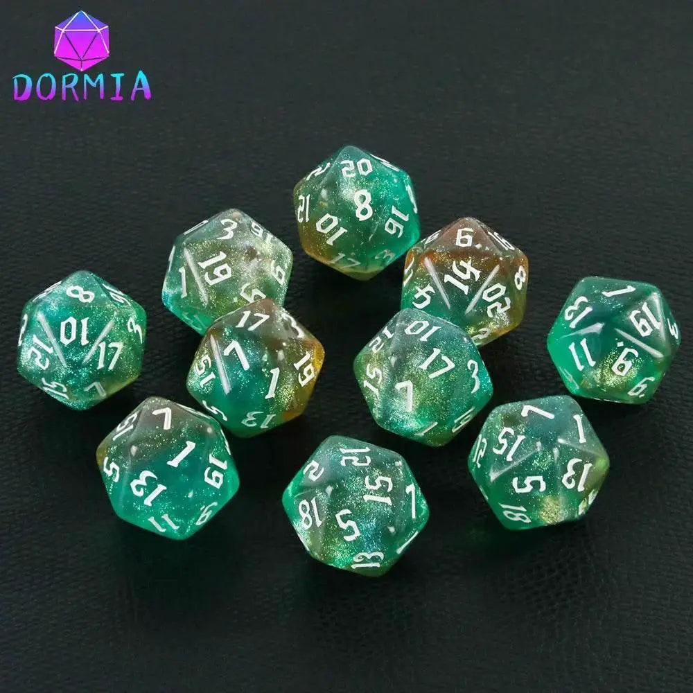  Vibrant Mixed Colour Polyhedral Dice Set for RPG Fun -  ToylandEU™