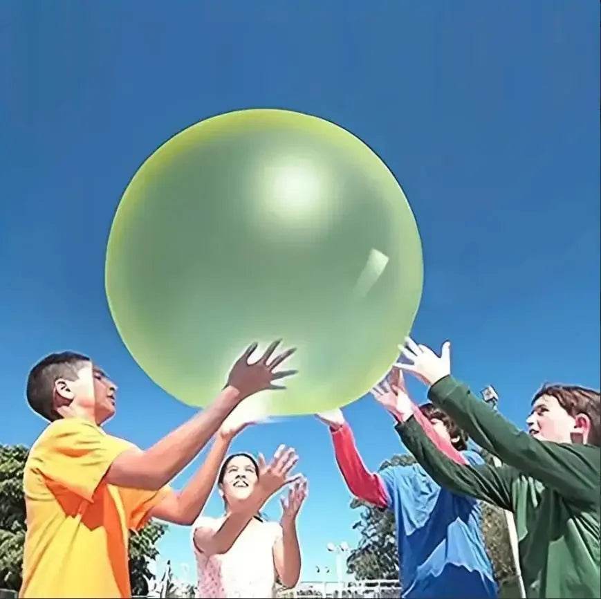 Vibrant Outdoor Inflatable Bubble Ball with Water Play Feature for Children and Teens - ToylandEU