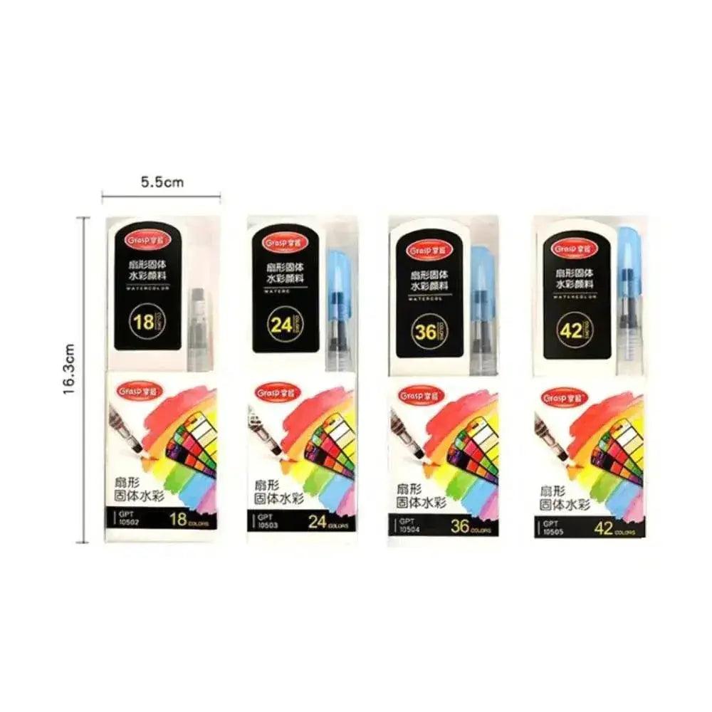  Vibrant Portable Watercolor Paint Set - Toylandeu -  ToylandEU™