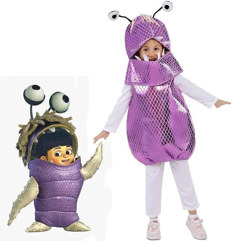  Vibrant Purple Boo Monster Costume for Kids - Fun & Adorable Halloween Costume -  ToylandEU™