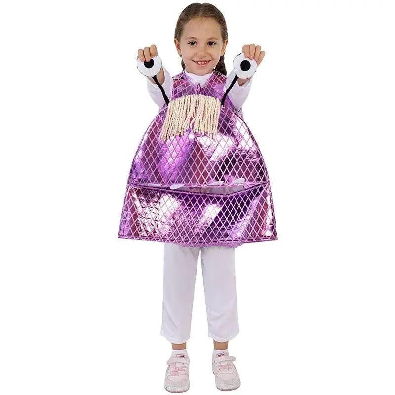  Vibrant Purple Boo Monster Costume for Kids - Fun & Adorable Halloween Costume -  ToylandEU™