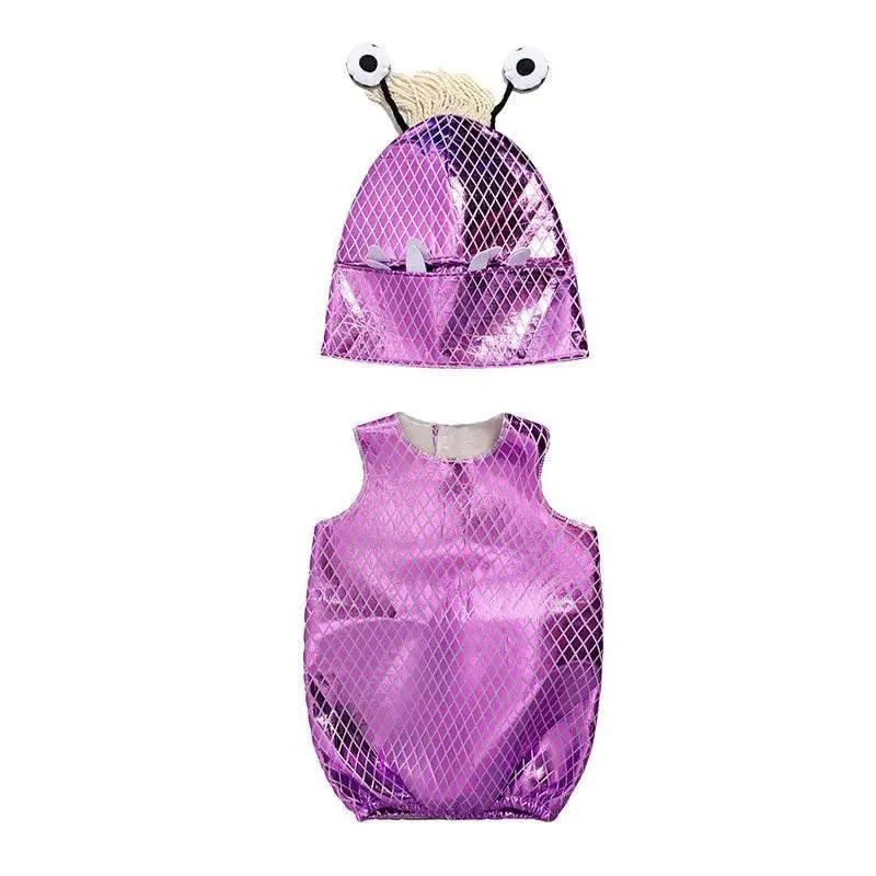  Vibrant Purple Boo Monster Costume for Kids - Fun & Adorable Halloween Costume -  ToylandEU™