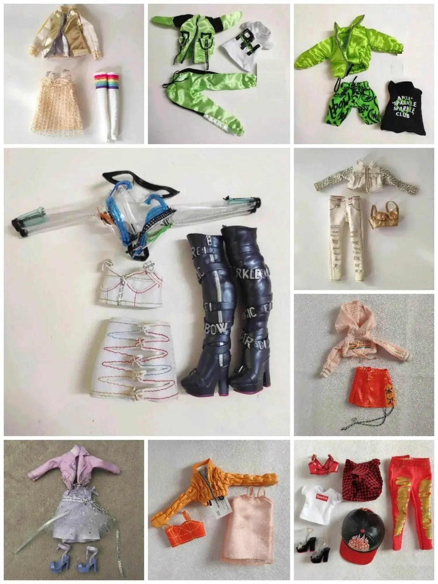  Vibrant Rainbow Doll Clothes Dress Up 4 Set Toyland EU -  ToylandEU™