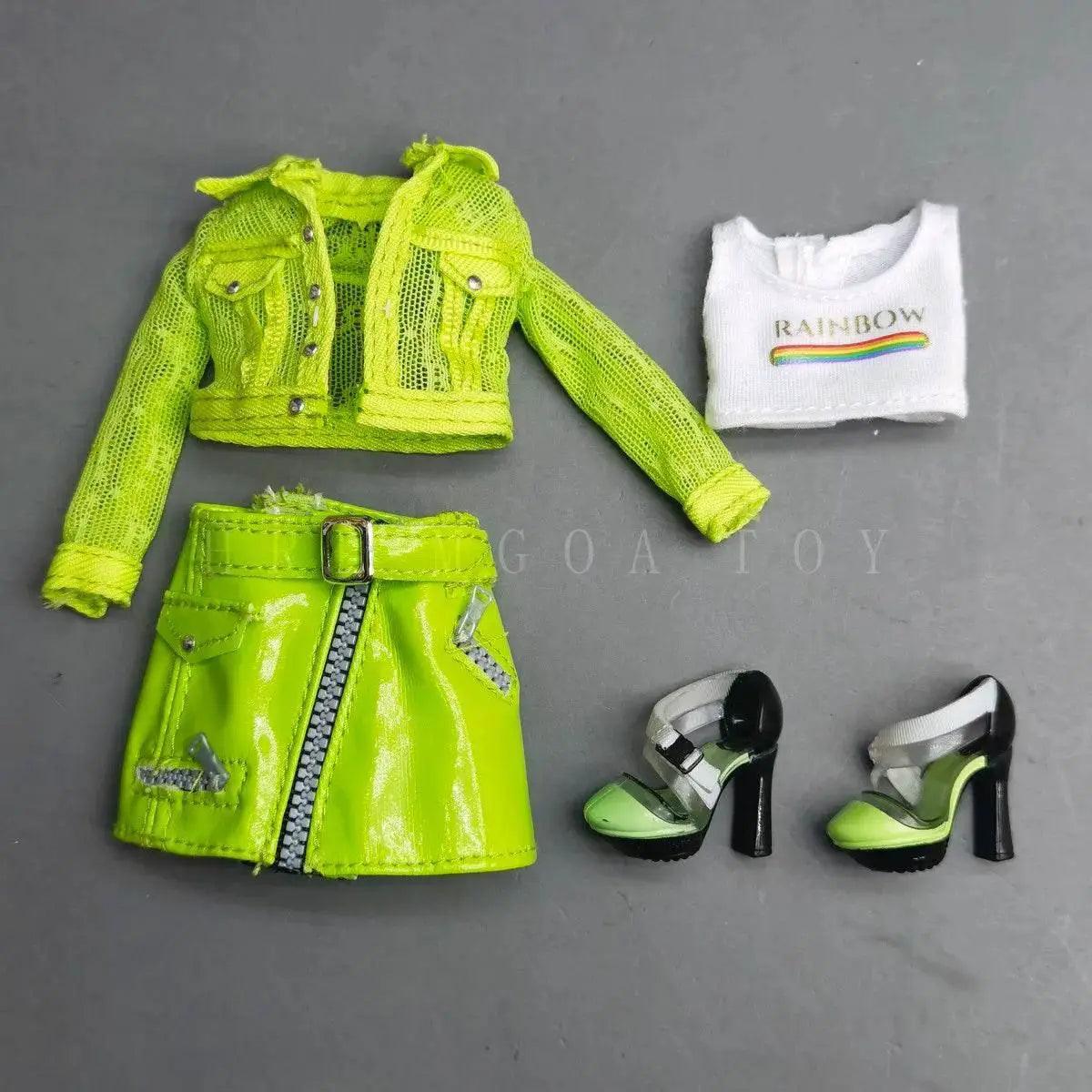  Vibrant Rainbow Doll Clothes Dress Up 4 Set Toyland EU -  ToylandEU™
