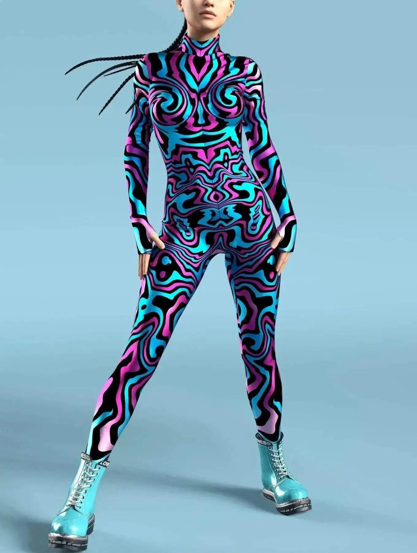  Vibrant Rainbow Jumpsuits Front Zip Kids Toyland EU -  ToylandEU™