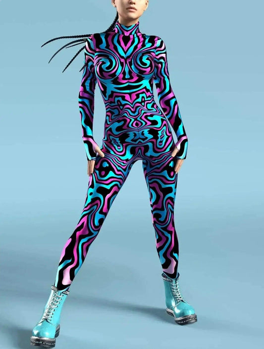  Vibrant Rainbow Jumpsuits Front Zip Kids Toyland EU -  ToylandEU™
