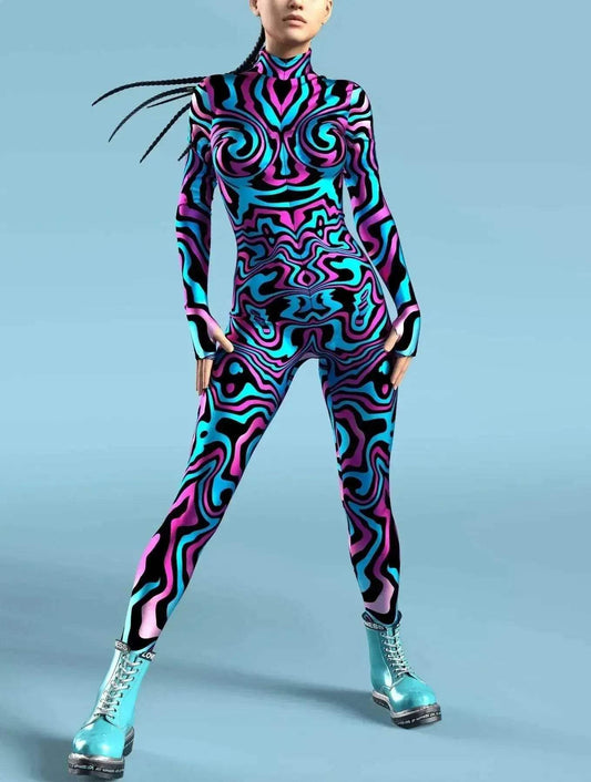  Vibrant Rainbow Jumpsuits Front Zip Kids Toyland EU -  ToylandEU™