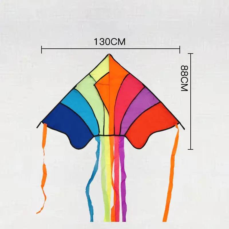 Vibrant Rainbow Kite for Kids – Perfect for Outdoor Fun and Adventure - ToylandEU