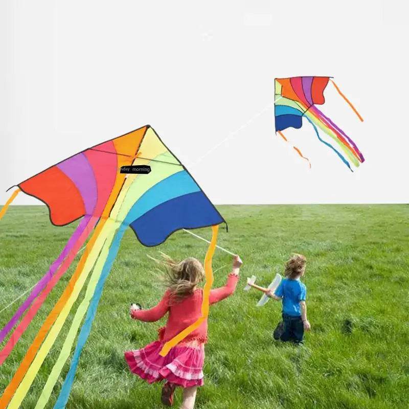 Vibrant Rainbow Kite for Kids – Perfect for Outdoor Fun and Adventure - ToylandEU