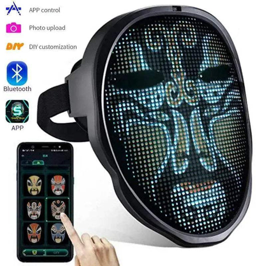  Vibrant Smart LED Light Up Face Mask Toyland EU -  ToylandEU™