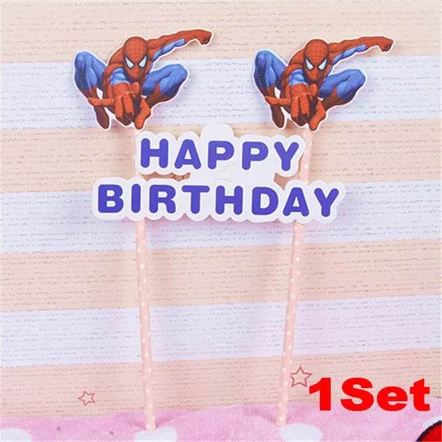 Vibrant Spiderman Wall Stickers 3D PVC For Kids Room - ToylandEU